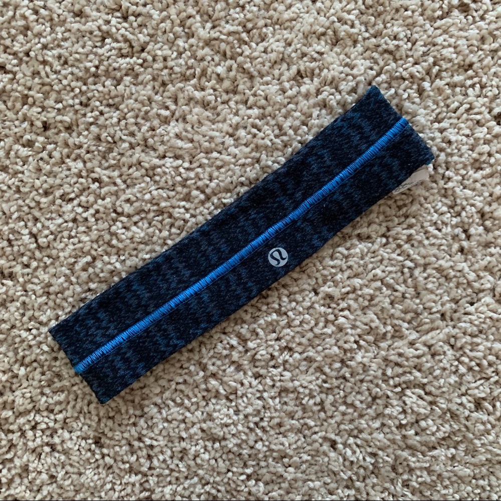 Lululemon blue headband